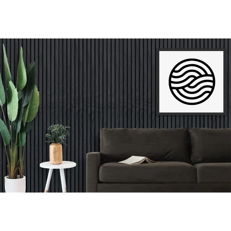 Akustikpaneel Dunkelcharme – 270 cm x 60 cm – Echtholzfurnier – Bild 5